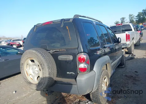2006 Jeep Liberty Sport из США, поврежденный, VIN 1J4GL48K86W197342